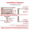 3-Track Sliding Door Hardware Kit for Cabinets, 98.4 in, Black view 4