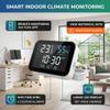 Greensen Wi-Fi Smart Clock with LED Display, Indoor Thermo-Hygrometer and Alarm view 4