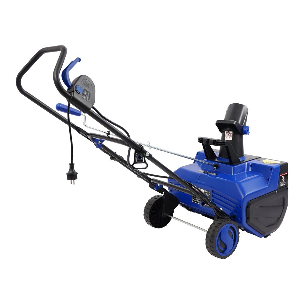 2400W Electric Snow Blower, 220V, 56cm Clearing Width, 7m Throwing Distance, 180° Adjustable Chute, 2 LED Lights
