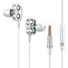Wired In-Ear Earbuds with Microphone, Dual Speakers, Hi-Fi Stereo view 1