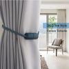 2-Piece Strong Magnetic Curtain Tiebacks, Decorative Modern Rope view 3