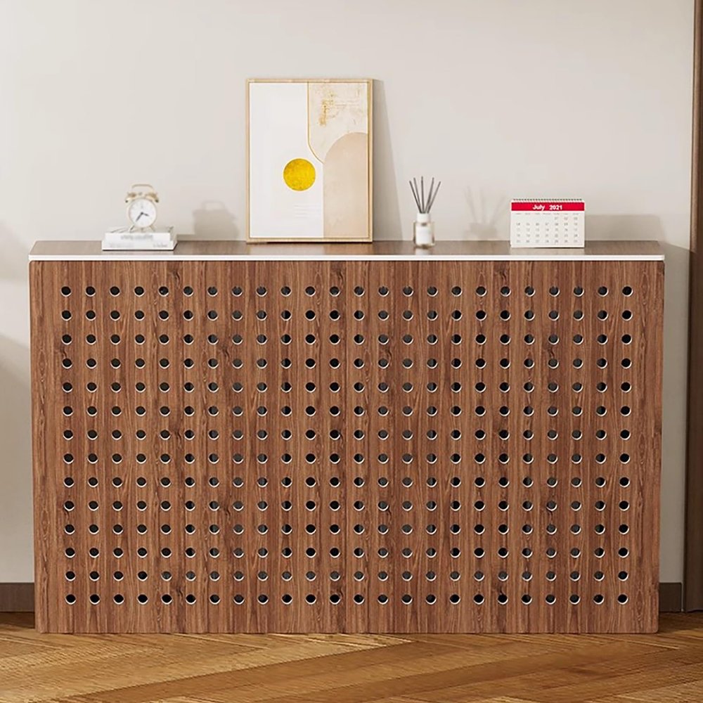 WXXZCE PVC Radiator Cover, Decorative Heating Cover, Waterproof, 80 x 90 x 25 cm