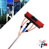 Glass Cleaning Brush and 4.8 m Telescopic Pole Set for Windows and Solar Panels view 1