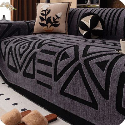 GodbTG Soft Plush Non-Slip Couch Cover, #12, 180 × 130 cm