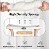 Holomaalahi Bench Cushion, 110 x 45 x 3 cm, High-Density Memory Foam, Washable Linen, Non-Slip view 3