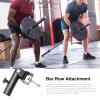 Non-Slip Barbell Squat Attachment, 360° Rotating view 2