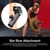 Non-Slip Barbell Squat Attachment, 360° Rotating view 3