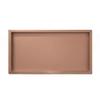 Generic Recessed Shower Niche Organizer, Stainless Steel, Rose Gold, 28.3 x 12.5 x 4.9 in view 1