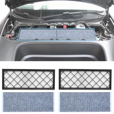 Arcoche 4-Piece HEPA + Activated Carbon Filter Set for Tesla Model Y Juniper