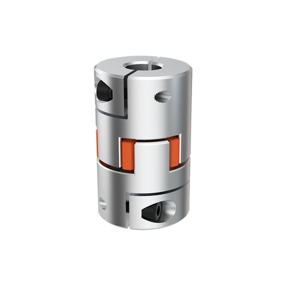 Precision Coupling, 1 Pc, D25 × L30, Two-Jaw Aluminum Plum Flexible Shaft Coupler, 5/6/6.35/8/10/12/12.7/14 mm, 5 × 8 mm (5 × 5)