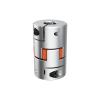 Precision Coupling, 1 Pc, D25 × L30, Two-Jaw Aluminum Plum Flexible Shaft Coupler, 5/6/6.35/8/10/12/12.7/14 mm, 5 × 8 mm (5 × 5) view 1