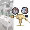 Permanent Bronze Mixed-Gas Pressure Regulator for Welding Labs, 4 Connections view 2