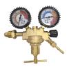 Permanent Bronze Mixed-Gas Pressure Regulator for Welding Labs, 4 Connections view 4