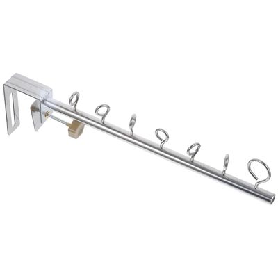 DIYEAH Removable Stainless Steel Wall-Mounted Folding Clothes Drying Rack with Hangers for Bedroom, Bathroom, and Balcony