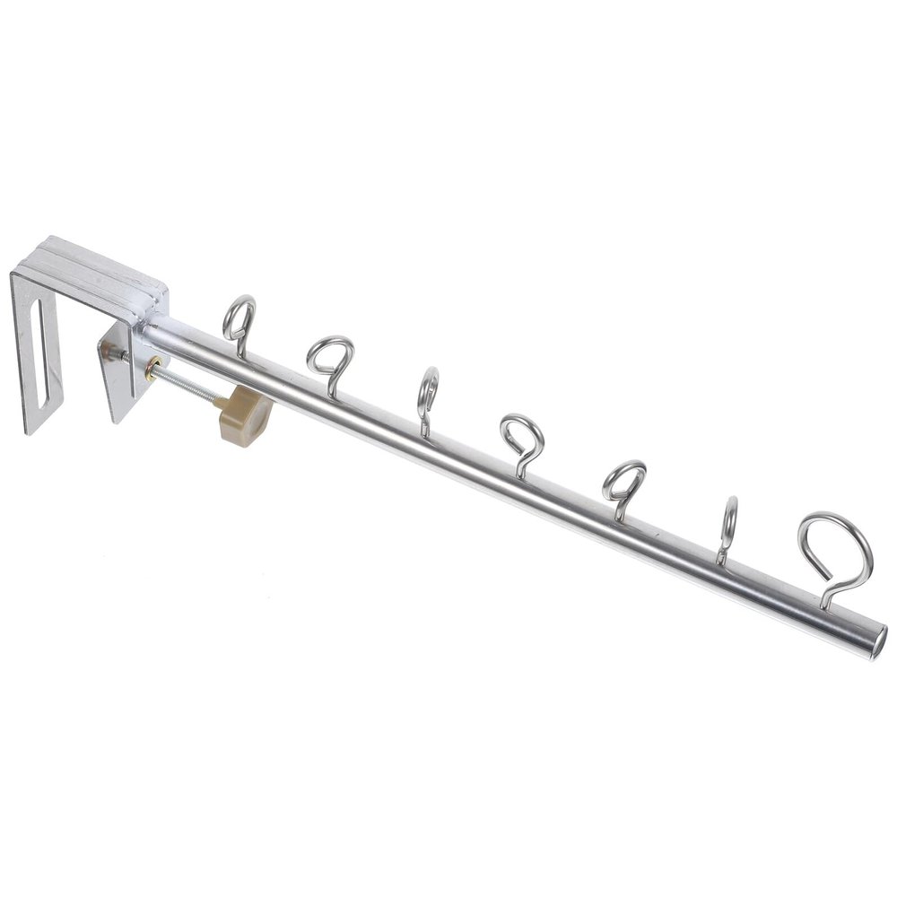 DIYEAH Removable Stainless Steel Wall-Mounted Folding Clothes Drying Rack with Hangers for Bedroom, Bathroom, and Balcony