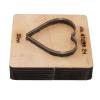 Cocoarm Heart-Shaped Leather Punch Die with Steel and Thick Wooden Base view 2