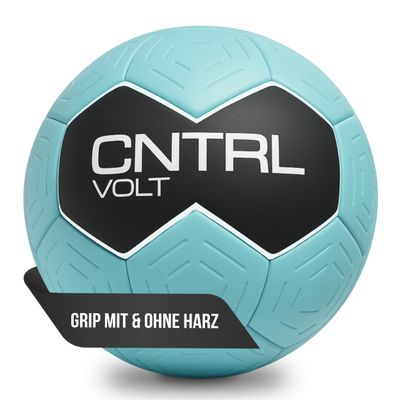 CHAIZ CNTRL Volt Handball, Blue, Size 3 — Resin-Free & Resin-Compatible