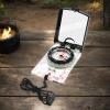 Luminous Mirror Compass, Portable 2-Inch Navigation Instrument, Accurate Outdoor Direction Finder view 3