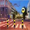 Removable Security Bollards with Locks for Parking and Sidewalk Traffic Control view 3