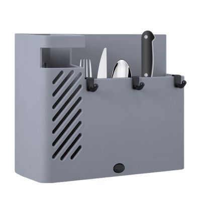 Generic Wall-Mounted Kitchen Utensil and Chopstick Organizer