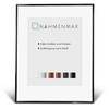Iowa Plastic Frame for 38 x 85 cm Picture, High-Gloss Black, with Acrylic Glass view 1