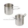 Fabater 3 L Portable Stainless Steel Camping Pot with Single Handle view 2