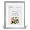 Morena MDF Picture Frame for 48 x 50 cm, Matte Silver, with Acrylic Glass view 1