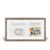 Morena MDF Picture Frame 24 x 62 cm, Smoked Oak, with Acrylic Glass view 1