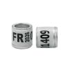 100-Piece 2026 Aluminum Plastic Pigeon Leg Bands, Numbered Bird Identification Rings, 8 mm view 1