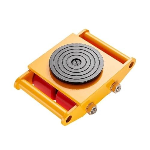 Industrial Machinery Mover Dolly with PU Wheels and 360° Rotation