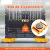 Industrial Machinery Mover Dolly with PU Wheels and 360° Rotation view 3