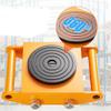Industrial Machinery Mover Dolly with PU Wheels and 360° Rotation view 4