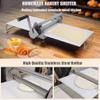 Manual Stainless Steel Dough Sheeter with Adjustable Thickness view 3