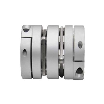 GuidNaurys Flexible Double-Diaphragm Coupling D34L45 Plum Shaft Coupling for CNC Stepper Motor Torque (10 mm to 12 mm)