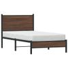 Generic Bed Frame 160 x 200 cm – Sturdy Steel Frame with Metal Slats, Center Leg, and Under-Bed Storage (Brownies, 90 x 190 cm) view 4