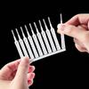20-Piece Showerhead Cleaning Brushes, Anti-Clogging Nylon Crevice Brushes for Shower Nozzles, Window Tracks, Car Vents and Straws view 2