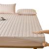 Mattress Cover with 4-Sided Zipper, Full Mattress Protection, Soft and Breathable, Washable, Beige, 90 x 200 x 12 cm view 1