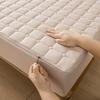 Mattress Cover with 4-Sided Zipper, Full Mattress Protection, Soft and Breathable, Washable, Beige, 90 x 200 x 12 cm view 3