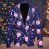 Men's Christmas Blazer, Slim-Fit One-Button Suit Jacket view 2