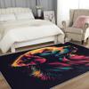 Golden Retriever Area Rug 120 x 170 cm, Short-Pile Flannel, Non-Slip, H-30 view 3