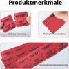 UHETLET 1,000 Red Voucher Tickets on a Roll, Numbered 0001–1000, 2 x 1 in view 3
