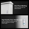 Stainless Steel Outdoor Electrical Enclosure, Wall-Mount Metal Box with Hinges, Lock and Mounting Plate, 30 x 40 x 20 cm (12 x 16 x 8 in) view 4