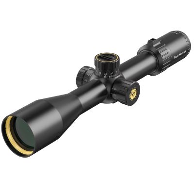 WestHunter Optics HD 4-16x44 FFP Precision Riflescope, 30 mm Tube, Etched Glass Reticle, Tactical 1/10 MIL Scope, Black, Option 1