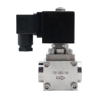 304 Stainless Steel High-Pressure Car Wash Solenoid Valve, 0–300 Bar, 1/4"–1", Normally Closed (YSE-010ES, NPT, DC 12V, Normally Open)