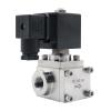 304 Stainless Steel High-Pressure Car Wash Solenoid Valve, 0–300 Bar, 1/4"–1", Normally Closed (YSE-010ES, NPT, DC 12V, Normally Open) view 3