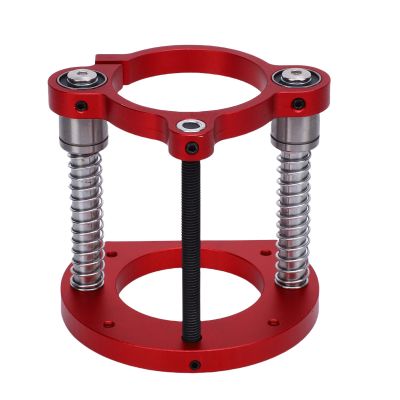 Cocoarm Router Table Base, Aluminum Alloy with Manual Lift, 70 mm Lift, Universal Fit for Small Routers