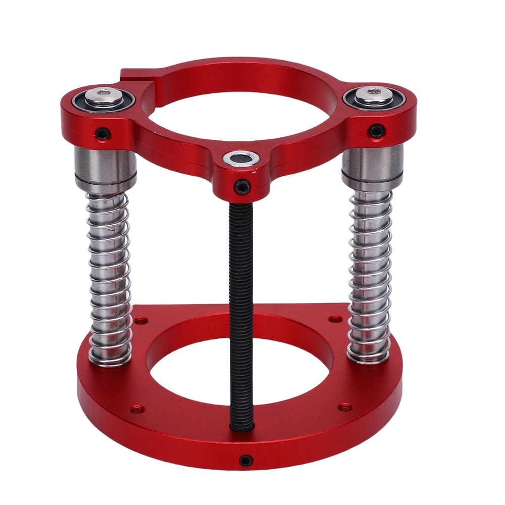 Cocoarm Router Table Base, Aluminum Alloy with Manual Lift, 70 mm Lift, Universal Fit for Small Routers