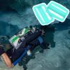 Quick-Release Buckle for Sea Diving, Glow-in-the-Dark view 3