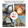 High-Performance Zinc-Plated Hydraulic Couplings for Loader Applications view 2