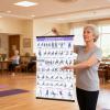 Chair Yoga Exercise Plan for Seniors, Foldable Exercise Chart view 2